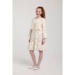 HAUSEkids 5-14 Yaş Pavlova Lena Kız Çocuk Elbise Takım-Latte
