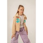 HAUSEkids 5-9 Yaş Mussness Happy Colors Kız Çocuk Hırka/ceket -latte
