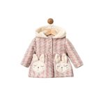 HAUSEkids 9-24 Ay Petit Luxe Kız Bebek Mont-Pudra