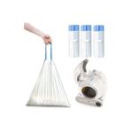 Haustier Akıllı Kedi Tuvaleti , Tüm Modeller ile uyumlu, Büzgülü Çöp Poşeti 3lüRulo ( 3 X 15 Adet ) 45 Adet