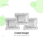 Haustier CB001-CB002 Deojel Çöp Haznesi Koku Giderici Tablet (3 Adet)