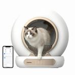 Haustier Msp05 APP ile Uzaktan Kontrol 65L Hazne UV Sterilazyon Ağırlık Sensörlü Akıllı Otomatik Kedi Tuvaleti