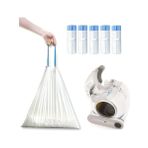 Haustier Otomatik Kedi Tuvaleti Büzgülü Çöp Poşeti 75 Adet 5 x 15 Adet 50 mm x 46 mm