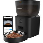 Haustier QQ029 Kameralı 1080P Gece Görüş, Akıllı Otomatik Kedi Köpek Mama Kabı, 2.4Ghz/5Ghz, 4Lt, Metal Kase