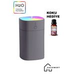 hauswert H2o Humidifier 400 Ml Ulrasonik Oda ve Araç Hava Nemlendirici Buhar Makinesi Ve Aroma Difüzörü Koku