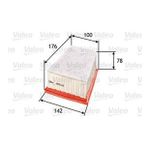 HAVA FILTRESI RENAULT CLIO II 1.4 16V DUSTER LOGAN VALEO-585026