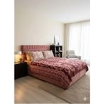 Hava Geçirgen Kumaşlı Çift Kişilik Battaniye - Kırmızı - 180 x 220 cm