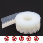 Hava Geçirmez Kapı Altı Pencere Bandı Böcek Önleyici Şeffaf 38mm Şerit Bant 3Metre