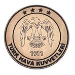 Hava Kuvvetleri Deri Peç - Arma - Askeri Patch