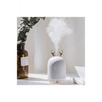 Hava Nemlendirici Buhar Makinasi Led Isikli Aroma Nemlendirici Geyik Beyaz