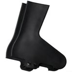 Hava Odinamiği ve Yağmur Savunması İçin Geliştirilmiş Silikon Dış Katmanlı Snug-Fit Bisiklet Ayakkabısı Kılıfları (Beden S Siyah)