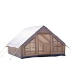 Hava Pompalı Açık Hava Şişme Kamp Çadırı, 5-8 Kişi Glamping Çadırları Kamp ve Yürüyüş için Kolay Kurulum Su Geçirmez Ev
