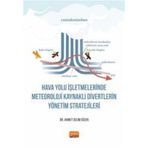 Hava Yolu İşletmelerinde Meteoroloji Kaynaklı Divertlerin Yönetim Stratejileri Nobel Bilimsel Eserler