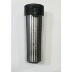 Havacı Uçuş Dünyası Boeing Logo Baskılı Termos Mug - Gümüş
