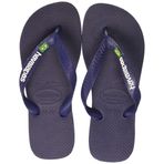 Havaianas 0555 Brasil Logo Mavi Lacivert Erkek Ev Terliği