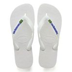 Havaianas 4110850 BRASIL LOGO Beyaz Erkek Ev Terliği