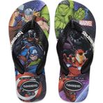 Havaianas 4148300 Kids Top Marvel Ii Parmak Arası Siyah Erkek Çocuk Terlik