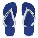 HAVAIANAS Erkek BRASIL LOGO Ev Terliği 4110850,Mavi,45-46