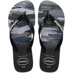 Havaianas Erkek HAV. Top Camu parmak arası terlik, Siyah, siyah, beyaz., 39/40 EU