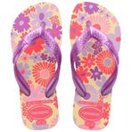 Havaianas H. SLIM Glitter FC Kadın Sandalet Parmak Arası Terlik Banyo Terliği 4143975 0076 Pembe, Şeftali, 31/32 EU