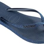 Havaianas Kadın HAV. Slim Sparkle Ll Patlıcan Parmak Arası Terlik, çivit mavisi, 41/42 EU