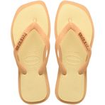 Havaianas Kadın Hav.top Square Fusion sandalet, Altın renkli, 39/40 EU