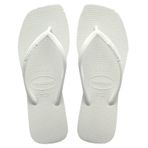 Havaianas Kadın SQUARE Terlik, Beyaz, 41-42 EU