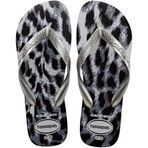 Havaianas Kadın TOP ANIMALS Terlik, Gümüş, 41-42 EU