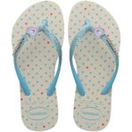 Havaianas Kıds Slım Glıtter Iı Simli Kız Çocuk Parmak Arası Terlik 4146976, Bej, 27-28