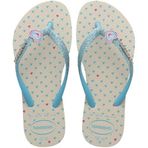 Havaianas Kıds Slım Glıtter Iı Simli Kız Çocuk Parmak Arası Terlik 4146976, Bej, 33-34