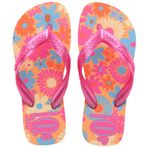 Havaianas Kız Çocuk Flores Terlik 29-30, 29-30, 4000052, Krem