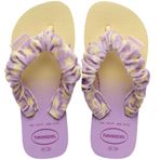 Havaianas Kız Çocuk Plaj Terliği Kids Fluffy, 29-30, 5003364147, Sarı - Lila