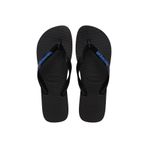 Havaianas Logo Filette Siyah-Mavi Erkek Parmak Arası Terlik