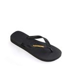 Havaianas LOGO METALLIC Kadın Parmak Arası Terlik, SİYAH, 35-36