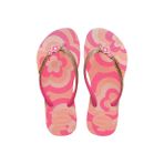 Havaianas Pembe Kız Çocuk Plaj Terliği KIDS SLIM GLITTER II