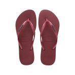 Havaianas Slım Logo Metallıc Kadın Bordo Terlik - 4119875