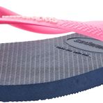 Havaianas Slim Logo Parmak Arası Kadın Terliği, Çok Renkli Pembe 787, 41/42 EU