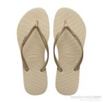 Havaianas Slim Sand Grey/light Golden Kadın Terlik - Bej