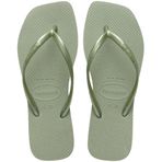 Havaianas Slim Square Terlik, 37-38, 4148301, Dark Brown, Kadın