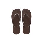 Havaianas Slim Square Terlik, 41-42, 4148301, Dark Brown, Kadın