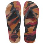 Havaianas - Top Camu, rahat, sağlam ve hafif banyo terliği, kamuflaj tasarımlı, erkekler için, Yeni Grafit Yeni Grafit, 45/46 EU