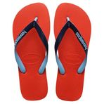 Havaianas Top Mix Turuncu Turkuaz Renk Parmak Arası Unisex Terlik