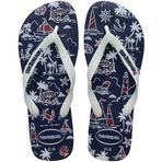 HAVAIANAS Top Nautical Erkek Erkek Parmak Arası Terlik 4137126-0306