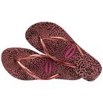 Havaianas Women's Slim Animals Crocus Rosegolden Blush parmak arası terlik, Crocus Rose Golden Blush, 41/44 EU