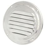 Havalandırma Menfezi, Inox 316, Ø102mm