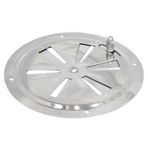 Havalandırma Menfezi, Inox 316, Ø125mm