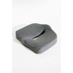 Havalandırmalı Oturma Minderi Ofis Araba Koltuk Oturma Minderi 44X38X13X7 cm - 44 x 40 cm - Gri