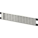 Havalandırmalı Süpürgelik, Paslanmaz Çelik, 60 cm - Ahşap