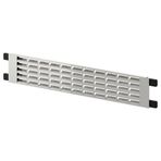 Havalandırmalı süpürgelik, paslanmaz çelik, 60 cm