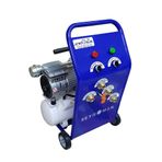 Havalı-Darbeli Çift yönlü Petek Temizleme Makinesi 1Hp Mavi